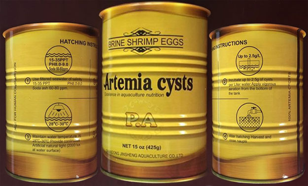 Artemia cysts (425g/lon)